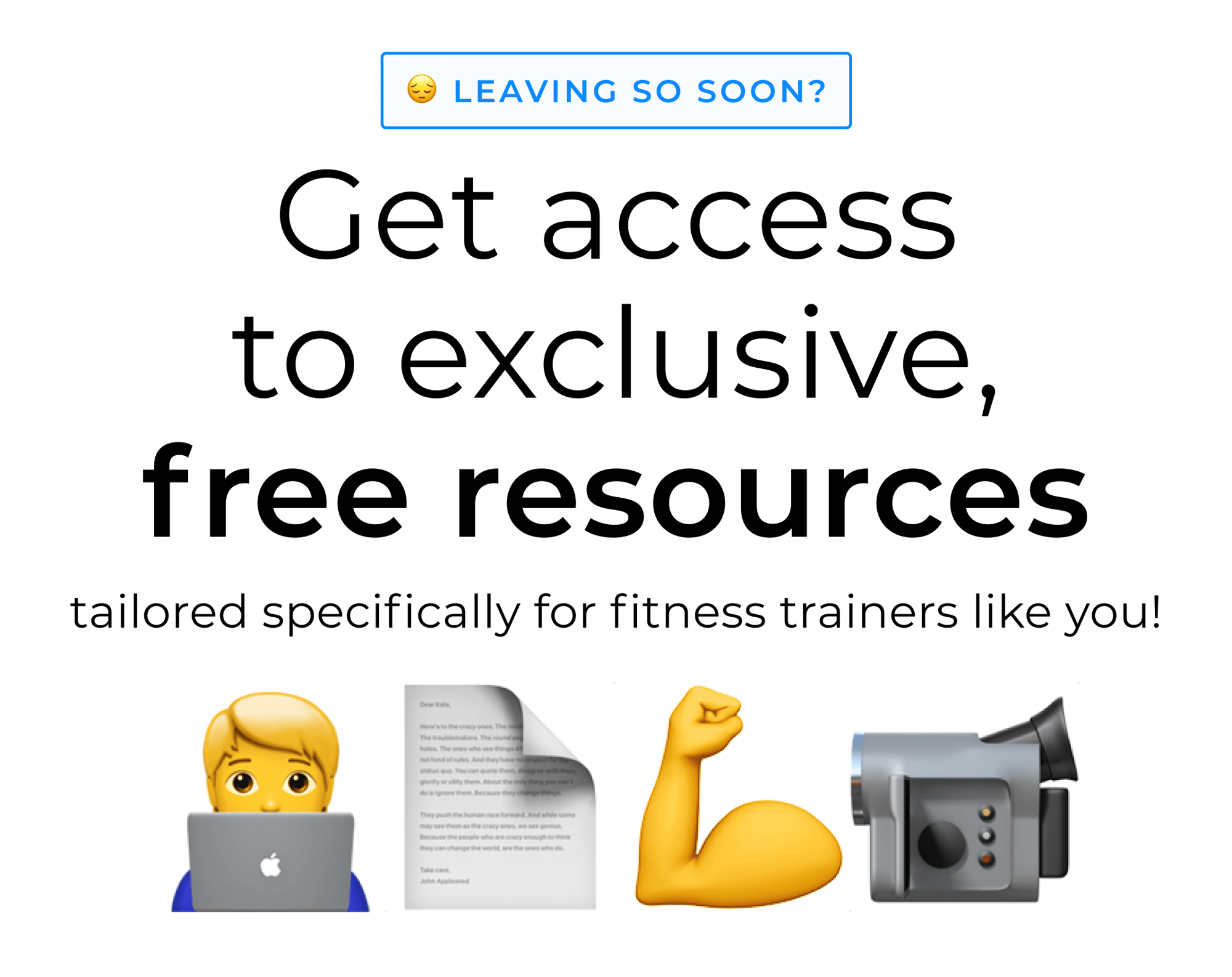 Resources for coaches